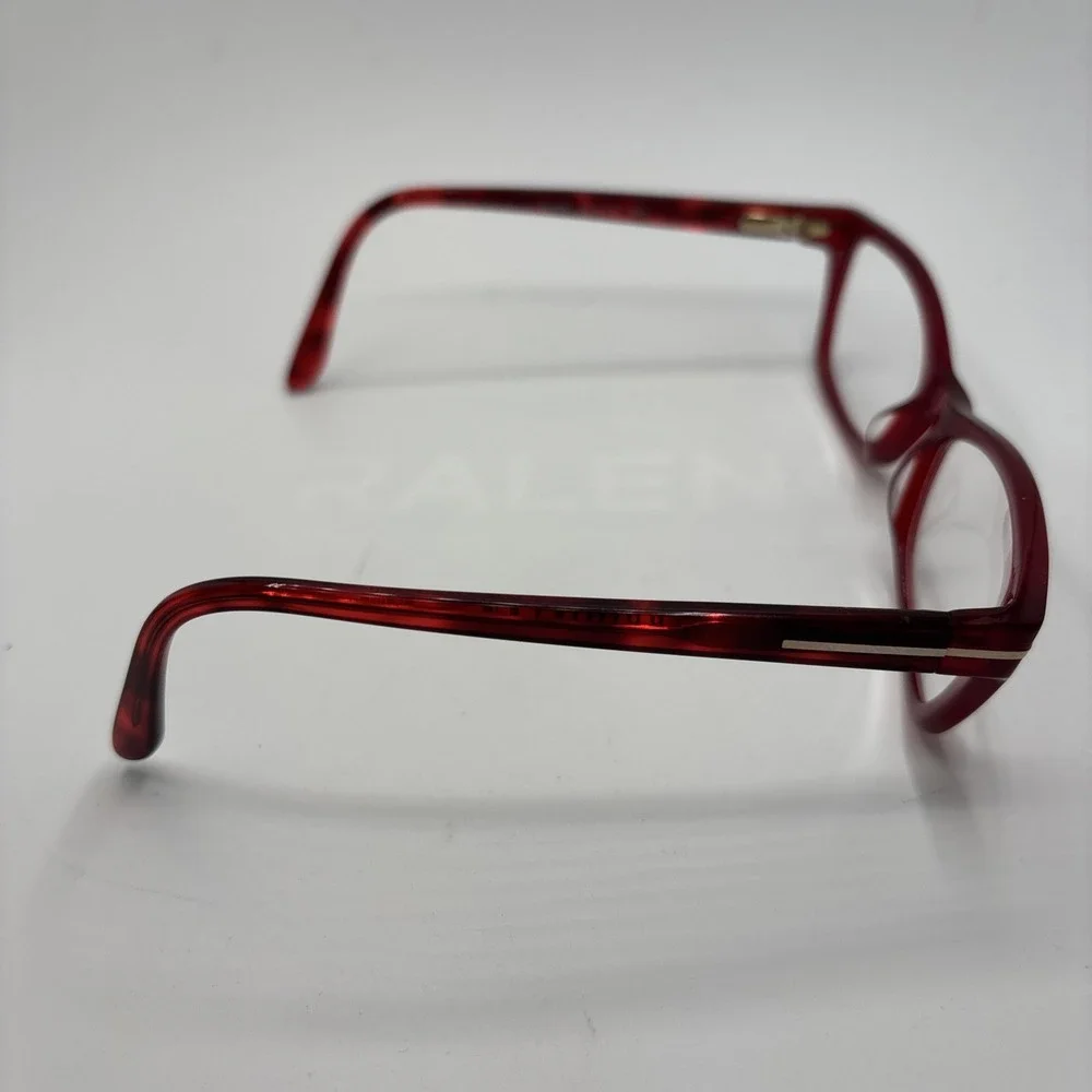 Brooklyn Eyewear Crystal Red ELAINE Eyeglasses 52/16/135 Frame #D198